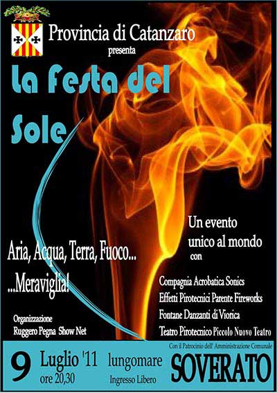 Il piccolo Nuovo Teatro alla festa del sole a soverato